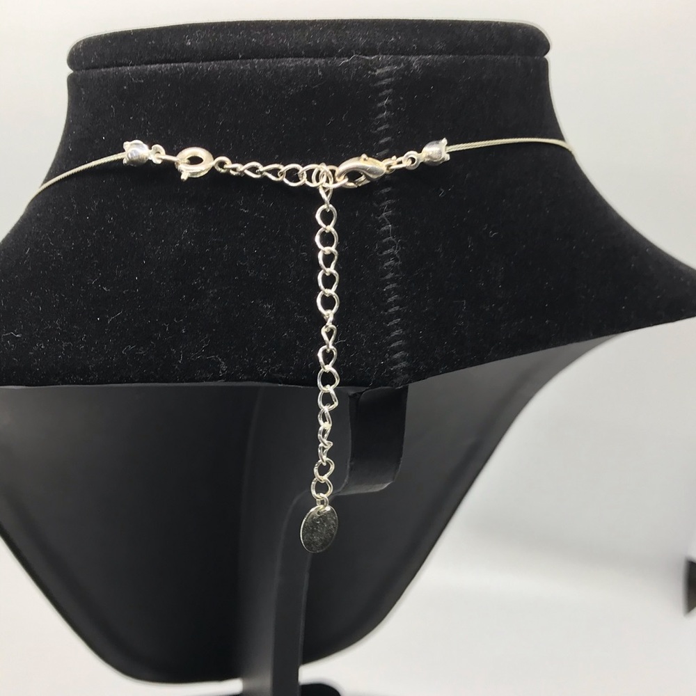 Stainless Wire Circle Necklace - Picture 6 of 8
